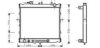 ASHUKI I250-15A Radiator, engine cooling
